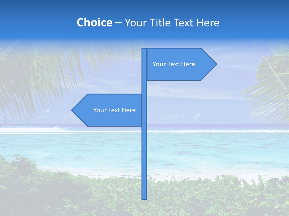 Background Destinations Summer PowerPoint Template