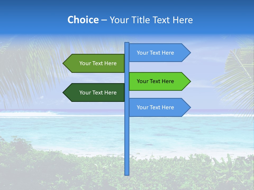 Background Destinations Summer PowerPoint Template