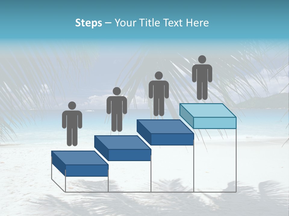 Silhouette Sky Tropics PowerPoint Template