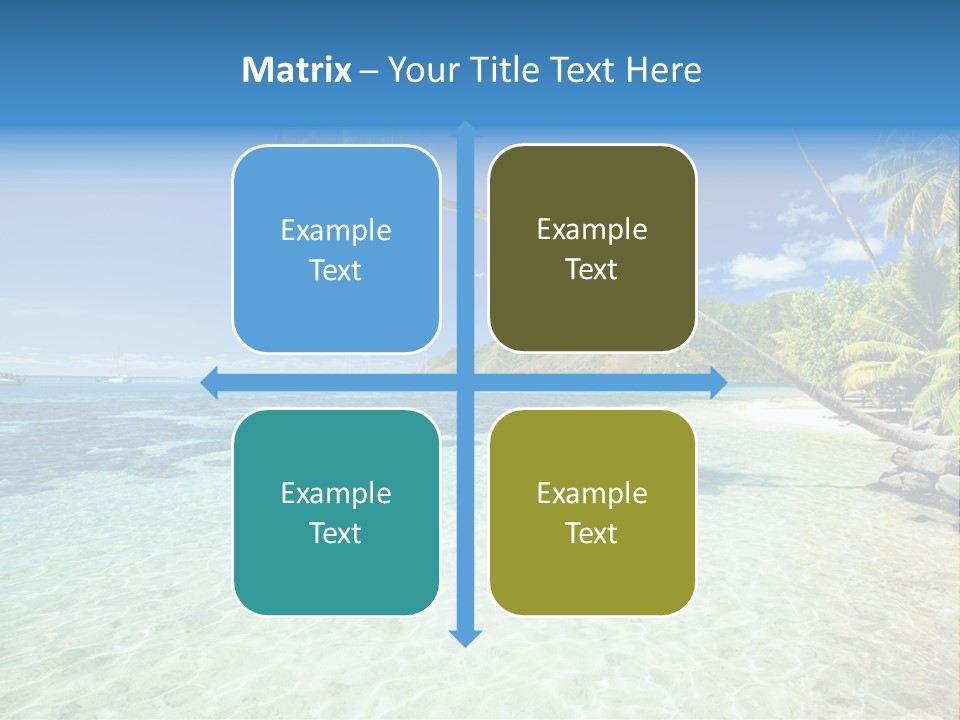 Hawaii Tranquility Nature PowerPoint Template