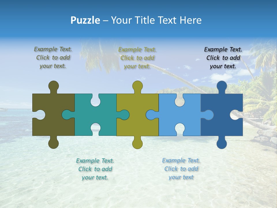 Hawaii Tranquility Nature PowerPoint Template