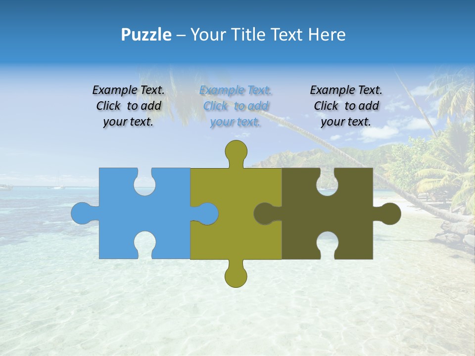 Hawaii Tranquility Nature PowerPoint Template