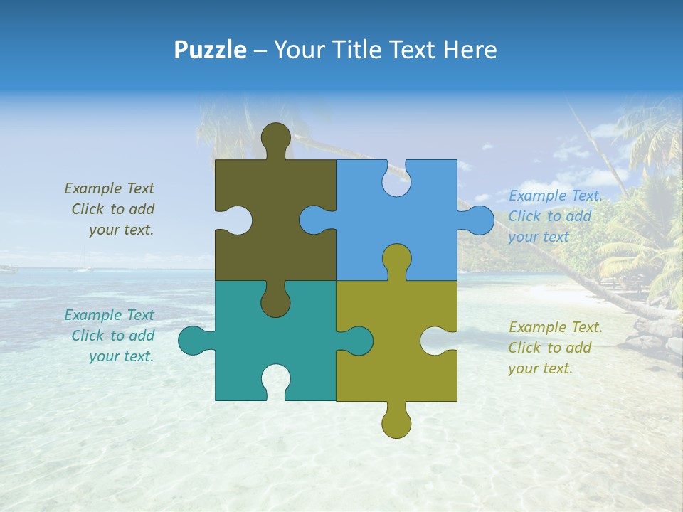 Hawaii Tranquility Nature PowerPoint Template