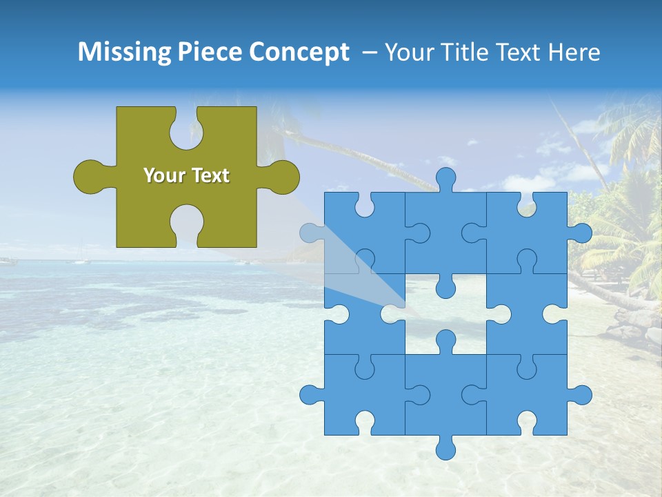 Hawaii Tranquility Nature PowerPoint Template