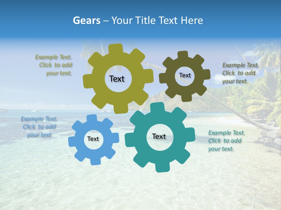 Hawaii Tranquility Nature PowerPoint Template