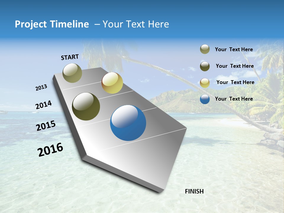 Hawaii Tranquility Nature PowerPoint Template