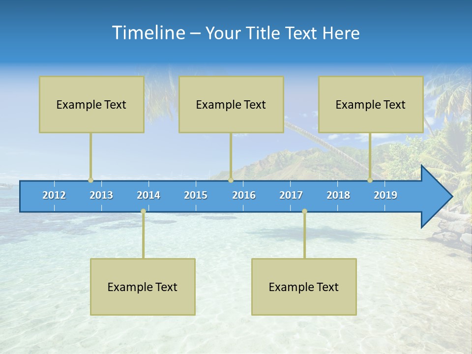 Hawaii Tranquility Nature PowerPoint Template