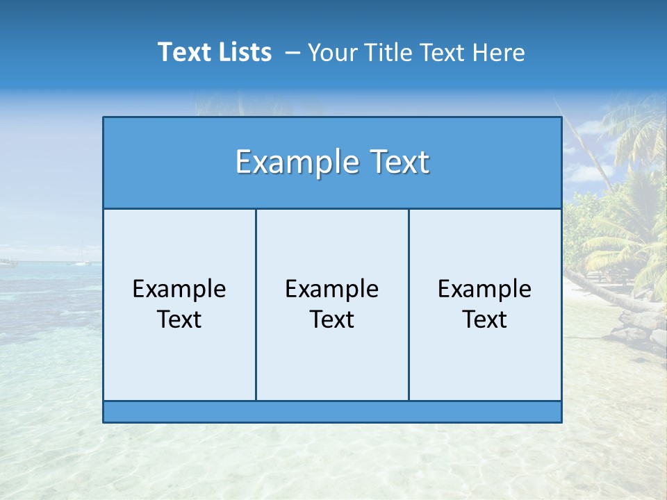Hawaii Tranquility Nature PowerPoint Template