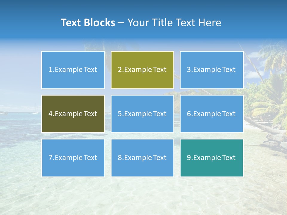 Hawaii Tranquility Nature PowerPoint Template
