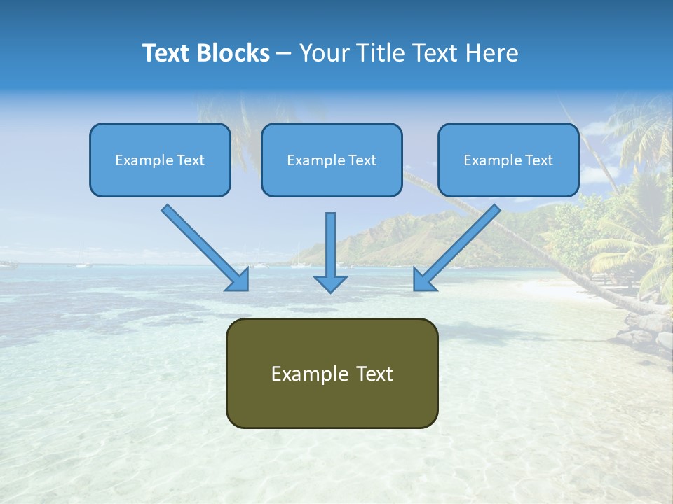 Hawaii Tranquility Nature PowerPoint Template