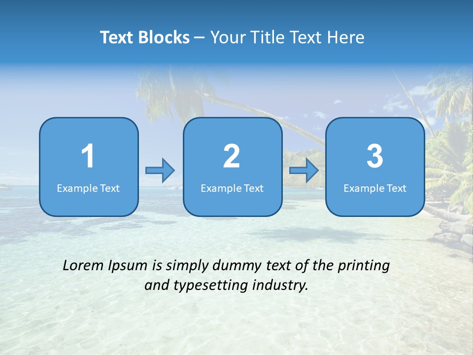 Hawaii Tranquility Nature PowerPoint Template