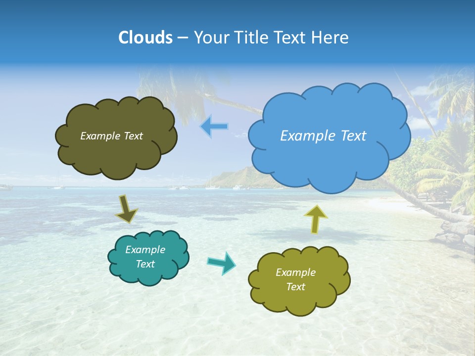 Hawaii Tranquility Nature PowerPoint Template