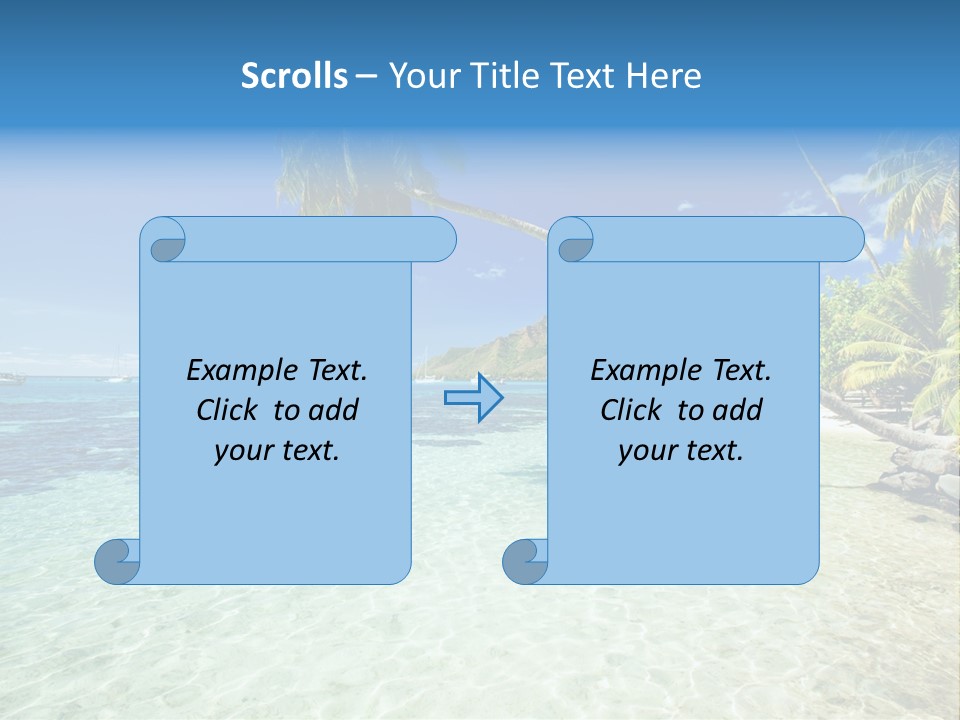 Hawaii Tranquility Nature PowerPoint Template