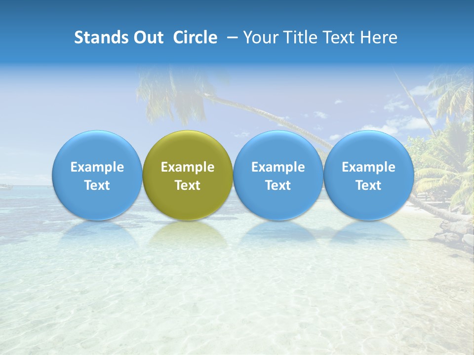 Hawaii Tranquility Nature PowerPoint Template