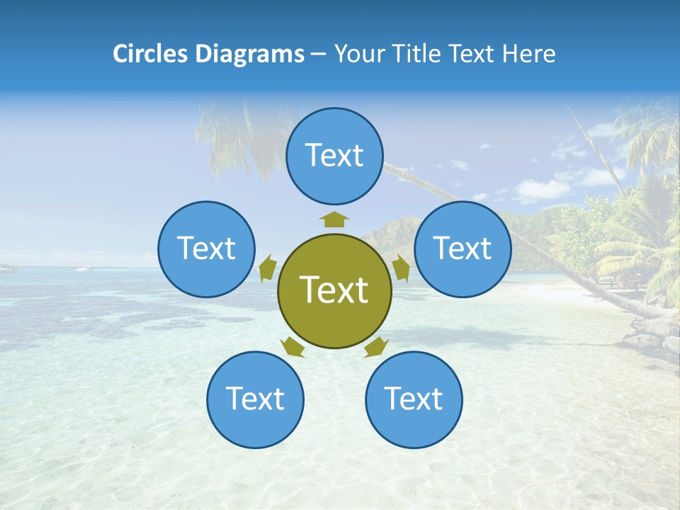 Hawaii Tranquility Nature PowerPoint Template