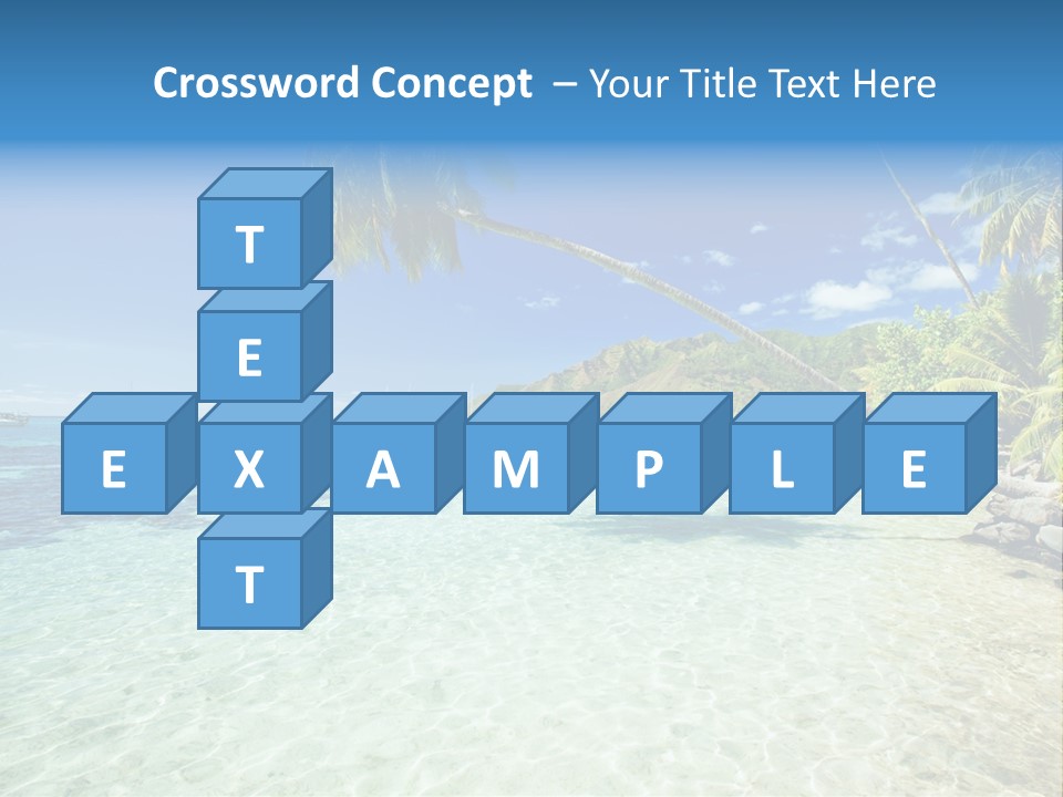 Hawaii Tranquility Nature PowerPoint Template