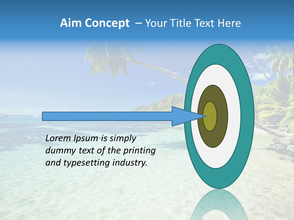 Hawaii Tranquility Nature PowerPoint Template