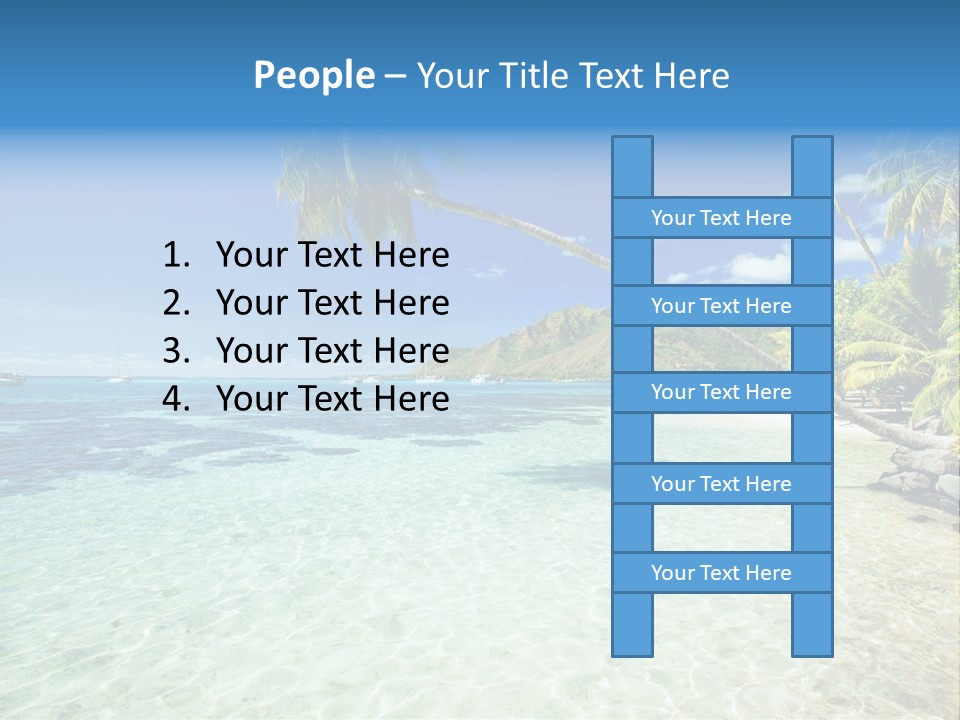 Hawaii Tranquility Nature PowerPoint Template