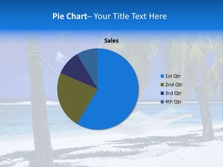 Ocean Blue Sand PowerPoint Template