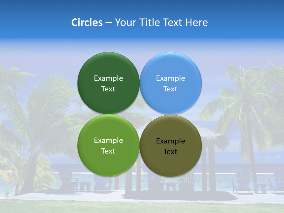 Escape Tourism Water PowerPoint Template