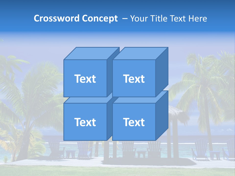Escape Tourism Water PowerPoint Template