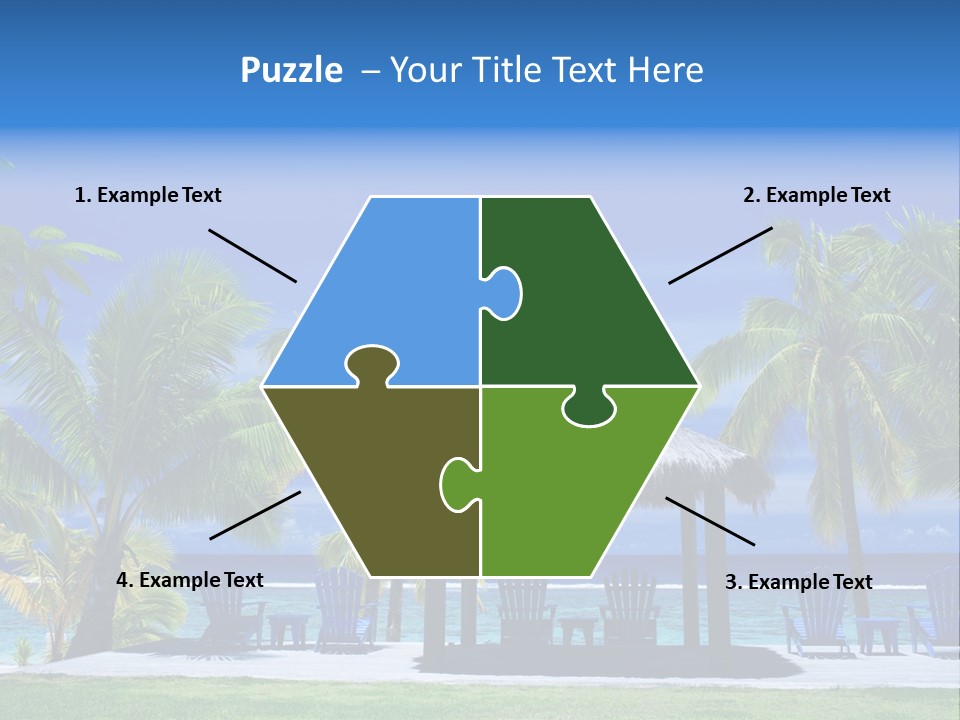 Escape Tourism Water PowerPoint Template