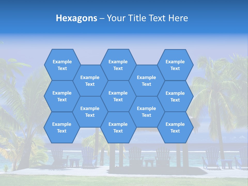 Escape Tourism Water PowerPoint Template