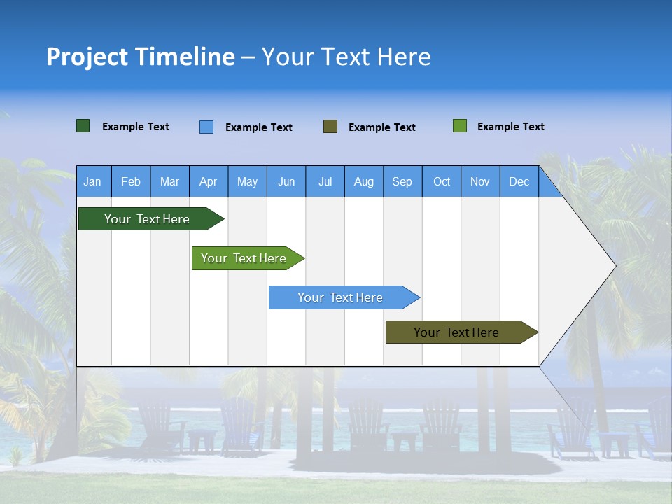 Escape Tourism Water PowerPoint Template