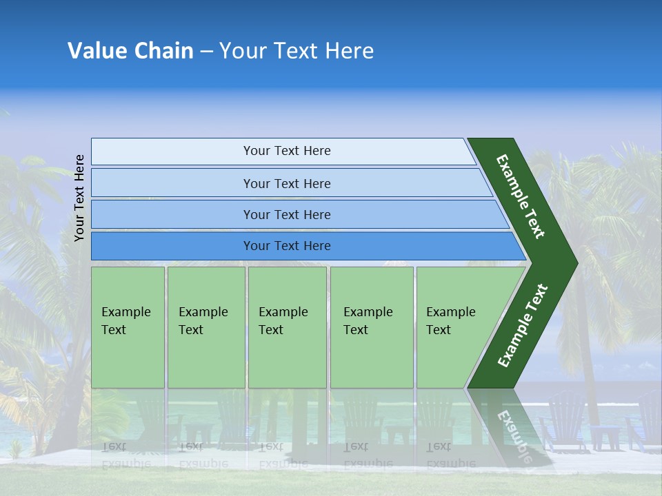 Escape Tourism Water PowerPoint Template