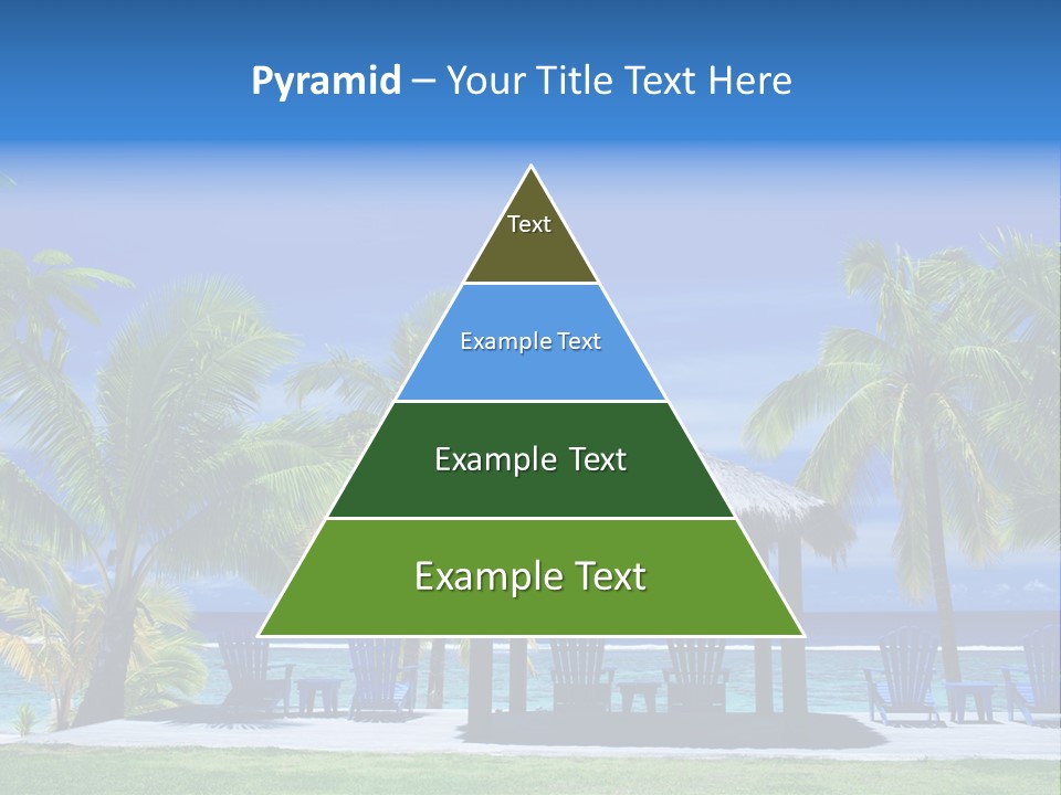 Escape Tourism Water PowerPoint Template
