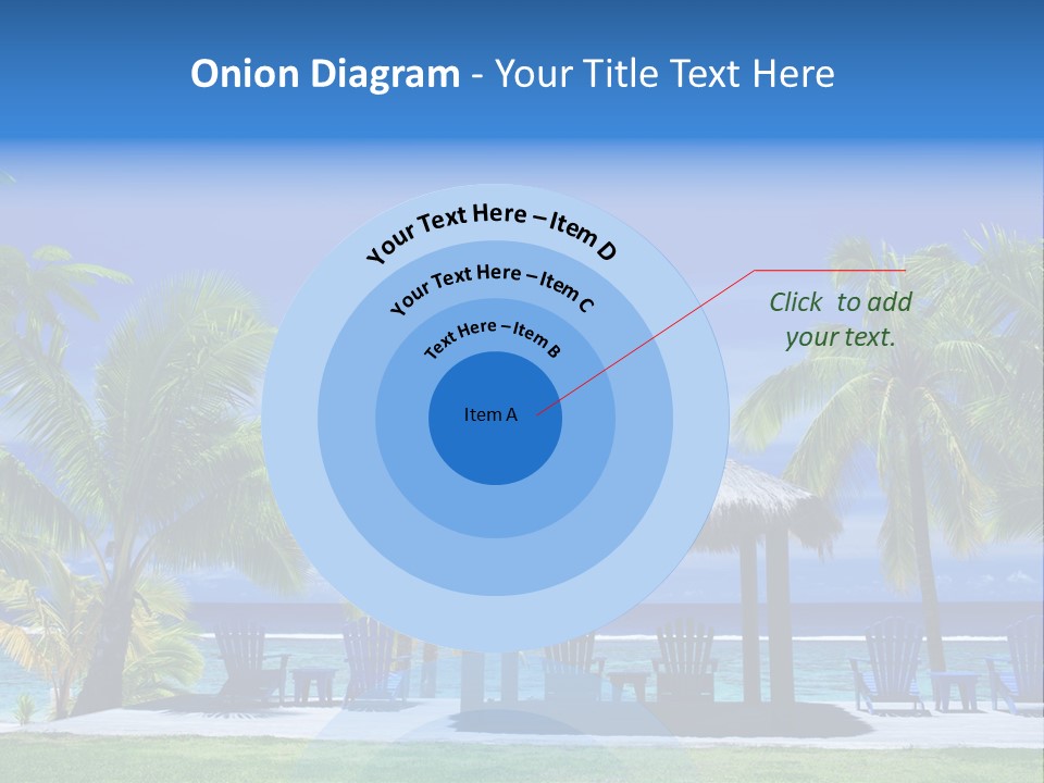 Escape Tourism Water PowerPoint Template