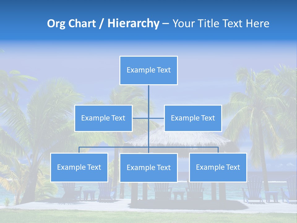 Escape Tourism Water PowerPoint Template