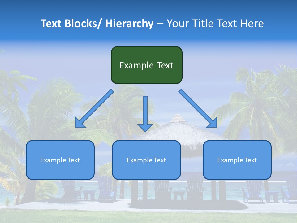 Escape Tourism Water PowerPoint Template