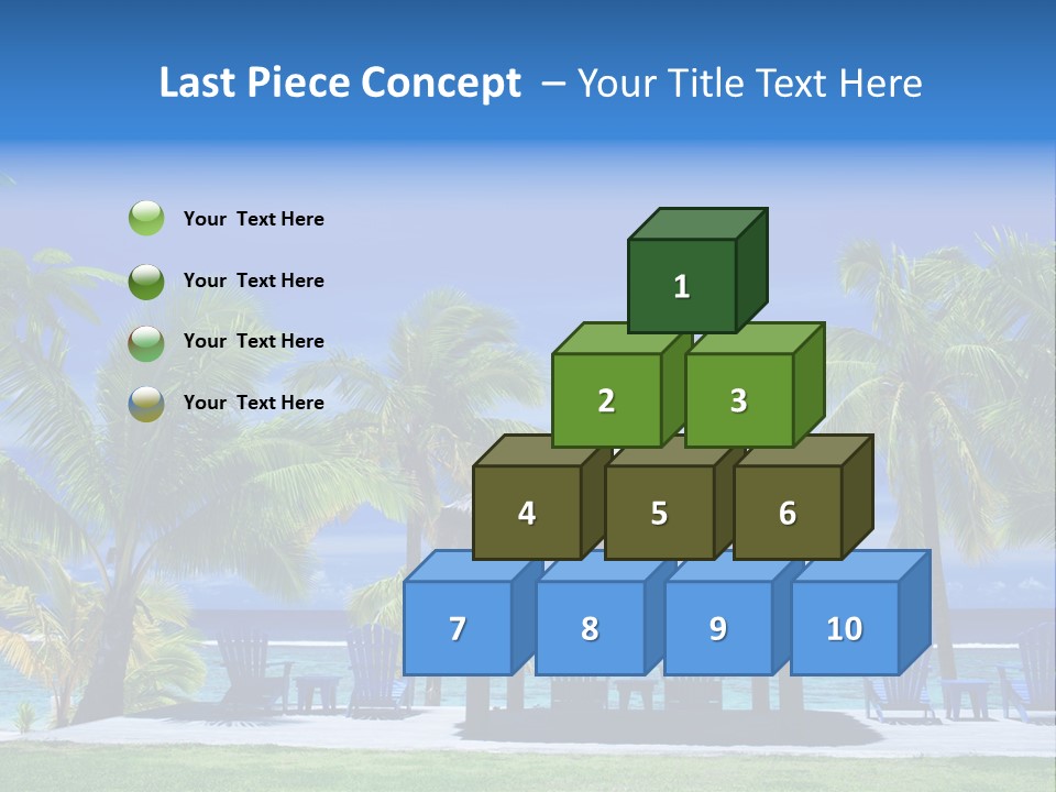 Escape Tourism Water PowerPoint Template