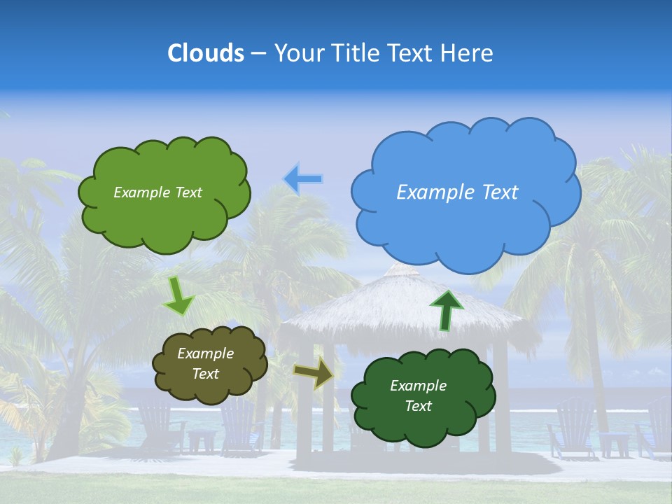 Escape Tourism Water PowerPoint Template