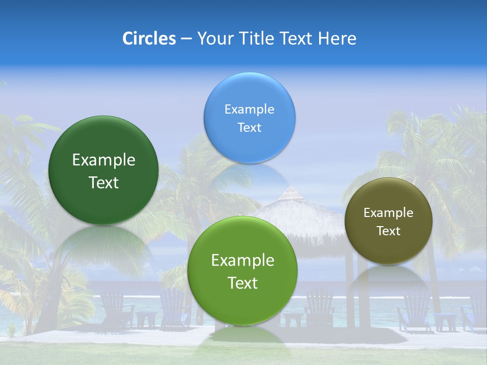 Escape Tourism Water PowerPoint Template
