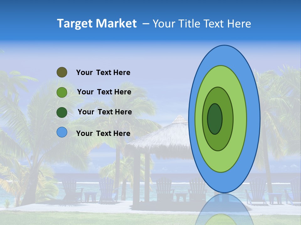 Escape Tourism Water PowerPoint Template