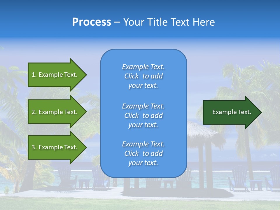 Escape Tourism Water PowerPoint Template