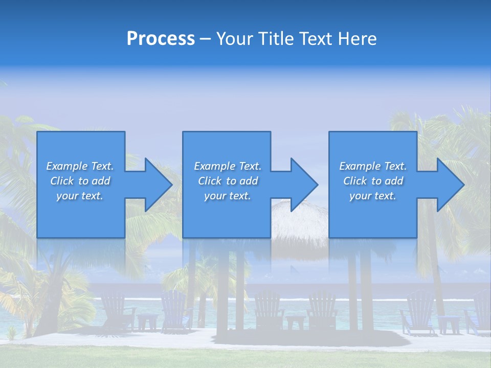 Escape Tourism Water PowerPoint Template