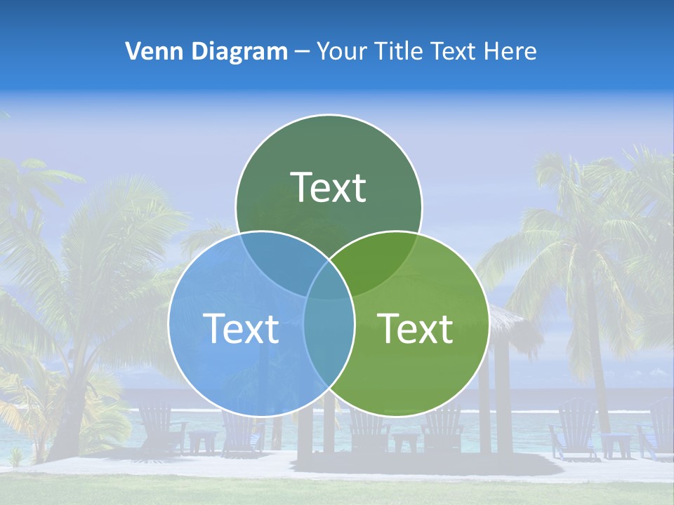 Escape Tourism Water PowerPoint Template