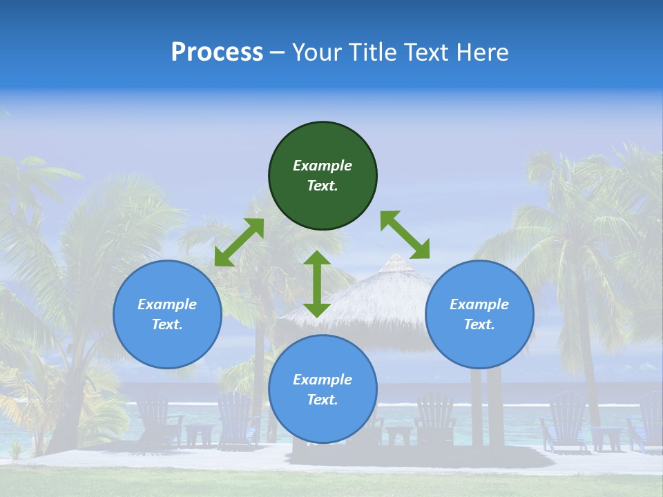 Escape Tourism Water PowerPoint Template