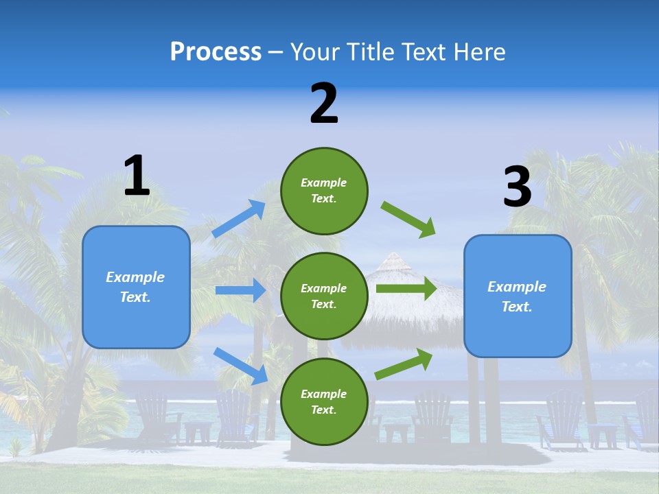 Escape Tourism Water PowerPoint Template