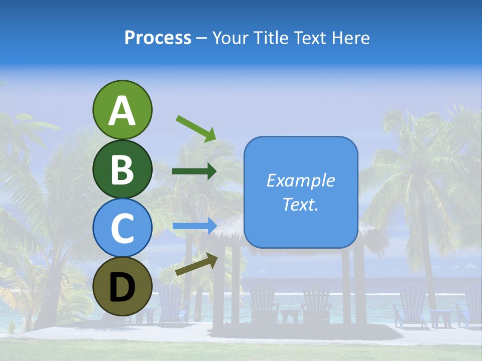 Escape Tourism Water PowerPoint Template