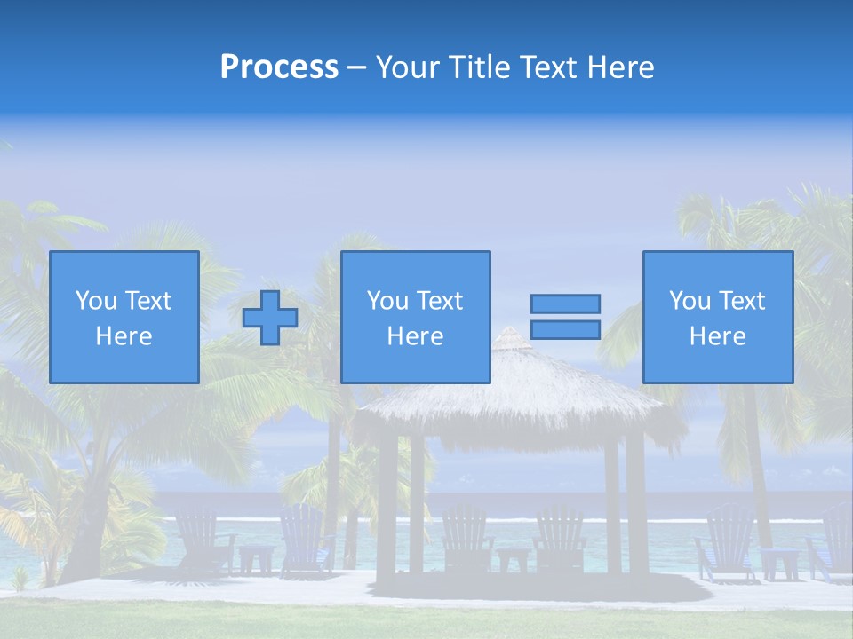 Escape Tourism Water PowerPoint Template