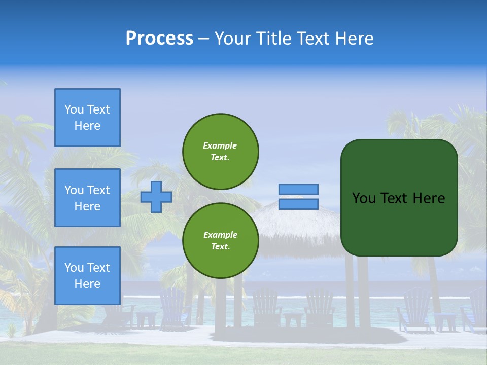 Escape Tourism Water PowerPoint Template
