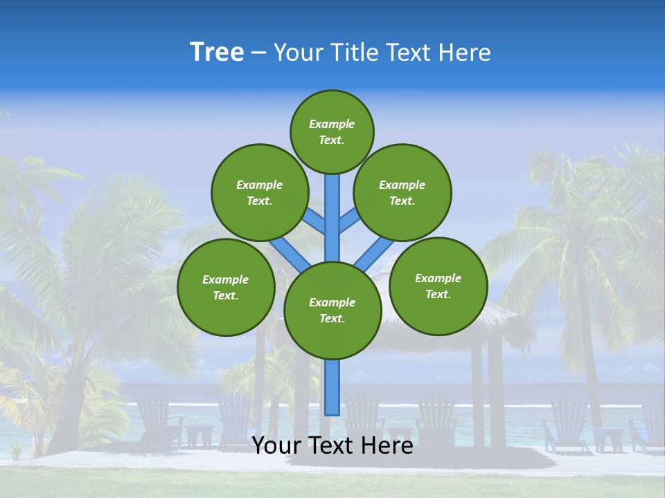 Escape Tourism Water PowerPoint Template