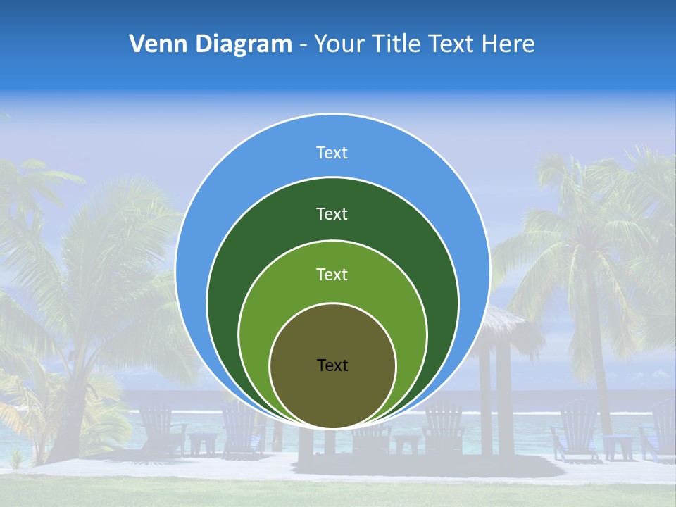 Escape Tourism Water PowerPoint Template