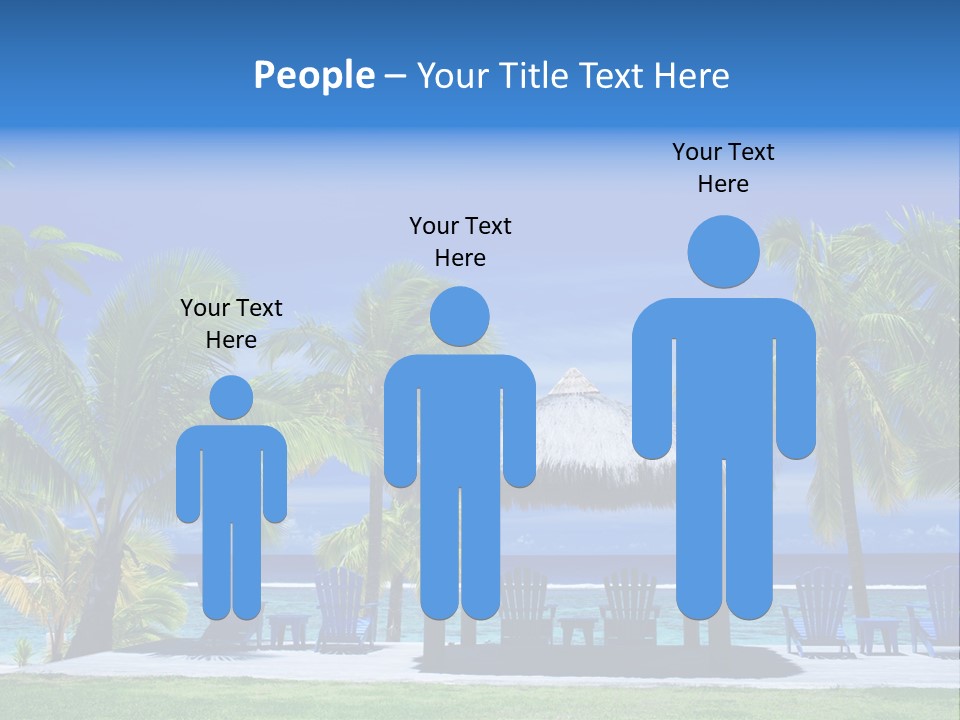 Escape Tourism Water PowerPoint Template