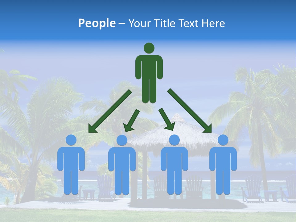 Escape Tourism Water PowerPoint Template