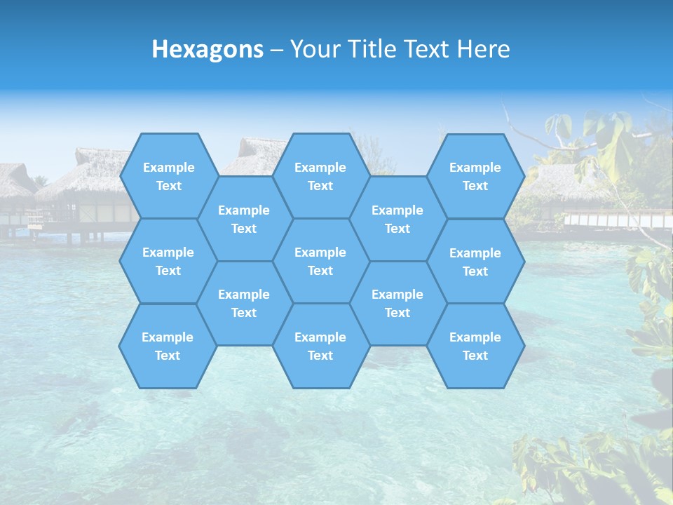 Vacations Relaxation Beach PowerPoint Template
